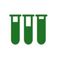 Test tubes icon